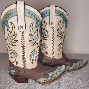 Tony Lama Espresso Cassidy Cowboy Boots